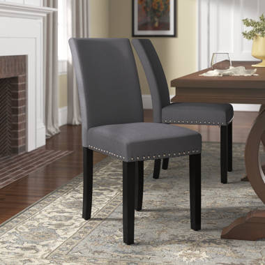 Prospe linen best sale upholstered dining chair